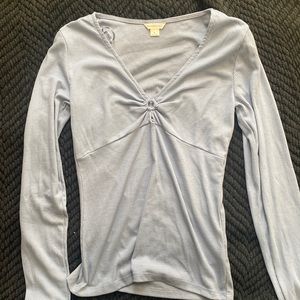 Light blue Aeropostale long sleeve t shirt